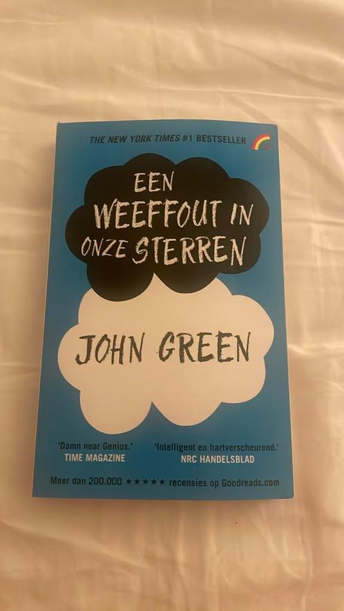 John Green - Een weeffout in onze sterren, Boeken, Kinderboeken | Jeugd | 13 jaar en ouder, Zo goed als nieuw, Ophalen of Verzenden