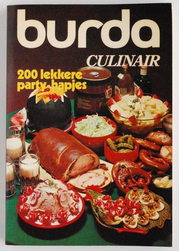 200 lekkere party-hapjes - Burda Culinair (1976) beschikbaar voor biedingen