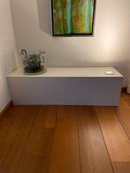 Houten wandmeubel met ingebouwde spot, Ophalen, Zo goed als nieuw, Minder dan 150 cm, Minder dan 100 cm