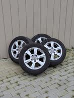 Audi Velgen met Banden - 225/55R16, Ophalen, Gebruikt, 16 inch, Banden en Velgen
