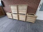 laatste 5 plantenbakken 125€, Tuin en Terras, Bloembakken en Plantenbakken, Ophalen, Nieuw, Hout