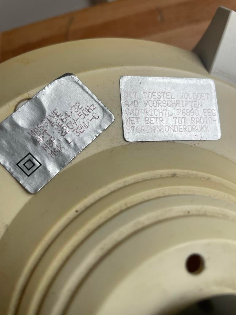 Massive vintage lamp, Huis en Inrichting, Lampen | Hanglampen, Gebruikt, Minder dan 50 cm, Kunststof, Ophalen of Verzenden