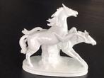 Witte paarden porselein, Antiek en Kunst, Ophalen of Verzenden