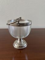 Fries draadglas suikerpot / bonbonschaal met handvat., Ophalen of Verzenden