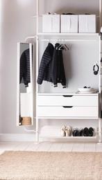 Stolmen (nu Elvarli) kledingkast, Huis en Inrichting, Overige materialen, Gebruikt, 100 tot 150 cm, 200 cm of meer