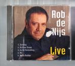 Rob de Nijs - Live CD, Ophalen of Verzenden, Zo goed als nieuw, Levenslied of Smartlap