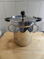 Zeer grote Alessi pan voor Pasta/Groente/Asperges, Ophalen of Verzenden, Gebruikt, Rvs, Koekenpan of Braadpan
