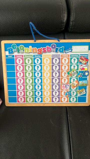 Plan magneet bord voor kinderen met magneet stickers beschikbaar voor biedingen