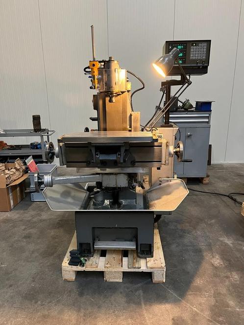 Schaublin 13 Gereedschapsmakers freesbank, Doe-het-zelf en Verbouw, Gereedschap | Freesmachines, Gebruikt, Elektrisch, Overige soorten