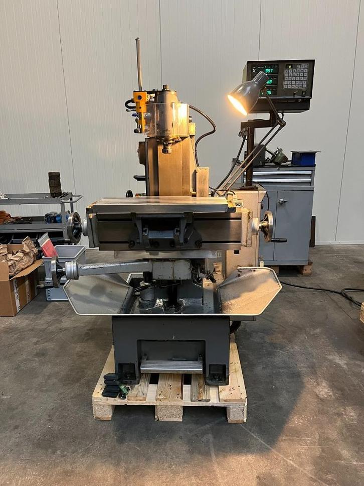 Schaublin 13 Gereedschapsmakers freesbank, Doe-het-zelf en Verbouw, Gereedschap | Freesmachines, Gebruikt, Elektrisch, Overige soorten