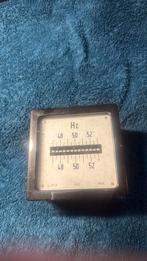 Hz meter paneel inbouw, Antiek en Kunst, Antiek | Gereedschap en Instrumenten, Ophalen of Verzenden