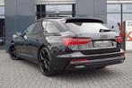 Audi A6 Avant 50 TFSIe quattro S Competition/Panodak/21 Inch, Auto's, Audi, Automaat, Gebruikt, Met garantie (alle), Zwart