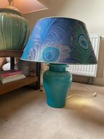 1 Lampenvoet met 2 lampenkappen, Ophalen, 25 tot 50 cm, Blauw, Klassiek