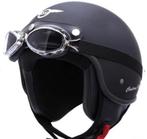 Matzwarte scooterhelm Maat M, Nieuw/ongedragen, Ophalen, Nieuw, Extra large of groter, MT HELMETS(goedgekeurd voor brommers/scooters )