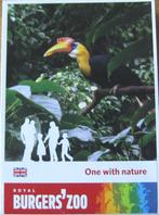 plattegrond van Burgers' Zoo - Engelstalig - nieuw, Ophalen of Verzenden, Nieuw, Folder