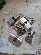 Nemef veiligheidscilinders, Doe-het-zelf en Verbouw, Hang- en Sluitwerk, Ophalen of Verzenden, Nieuw, Koper of Messing, Slot
