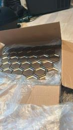 Brons goud honingraadtegels van the mosaic factory, Doe-het-zelf en Verbouw, Tegels, Ophalen, Nieuw, Minder dan 20 cm, 20 tot 40 cm