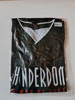 Thunderdome way of life soccershirt., Kleding | Heren, T-shirts, Nieuw, Ophalen of Verzenden, Maat 56/58 (XL), Zwart