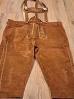 Lederhose 62 leer oktoberfeest Tiroler, Kleding | Heren, Carnavalskleding en Feestkleding, Ophalen, Zo goed als nieuw, Overige maten