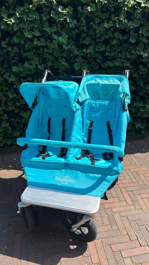 Easywalker tweeling wandelwagen kinderwagen met reiswiegjes, Kinderen en Baby's, Tweelingen en Meerlingen, Gebruikt, Kinderwagen of Buggy