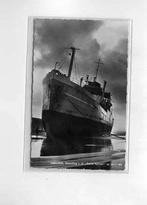 scheepvaart-foto-IJMUIDEN-stranding - SANTA KYRIAKI, Verzamelen, Ophalen of Verzenden, 1940 tot 1960, Zuid-Holland