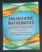 Engineering Mathematics – Croft & Davison (5e editie, 2017), Pearson, Ophalen of Verzenden, Zo goed als nieuw, Wiskunde B