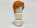 Lego nieuw vrouwelijk donker oranje haar in vlecht, Ophalen of Verzenden, Nieuw, Losse stenen, Lego