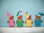Vintage Sylvanian Beren Familie, Ophalen of Verzenden, Gebruikt