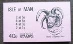 Postzegelboekje Isle of Man – Ram roze  40 p boekje, Verzenden, Postfris