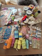 Groot Versierpakket: Lint, Stickers, Pailletten & Meer!, Hobby en Vrije tijd, Knutselen, Ophalen of Verzenden, Nieuw, Materiaal