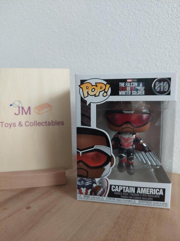 Funko POP! Captain America #819 The Falcon, Verzamelen, Poppetjes en Figuurtjes, Nieuw, Ophalen of Verzenden
