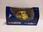 BMW Isetta 250 ADAC Strassenwacht geel Revell metal 1:18 KRD, Hobby en Vrije tijd, Modelauto's | 1:18, Ophalen of Verzenden, Zo goed als nieuw