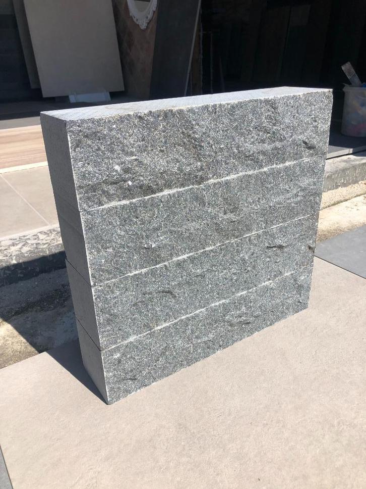 stapelblok borderblokken kleurvast natuursteen graniet, Tuin en Terras, Bielzen en Borders, Nieuw, Biels, Natuursteen, Minder dan 25 cm