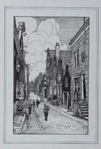 Amsterdam ... De Maagdelievenstraat ... L.W.R. Wenckebach., Antiek en Kunst, Kunst | Etsen en Gravures, Ophalen of Verzenden