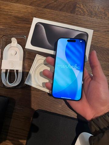 Iphone 15 Pro - Krasvrij - 90% Batterij beschikbaar voor biedingen