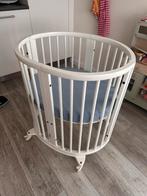 Stokke sleepi mini en uitbreidingset + 2 matrassen, Ophalen, Zo goed als nieuw, Ledikant