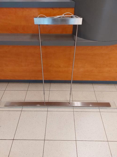 Eettafel / werk / hobby ledlamp 140cm Steinhauer dimbaar, Huis en Inrichting, Lampen | Hanglampen, Gebruikt, 75 cm of meer, Glas