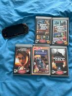 Sony psp 3004 handheld + 5 games o.a GTA, Spelcomputers en Games, Spelcomputers | Sony PSP, Ophalen of Verzenden, Zo goed als nieuw