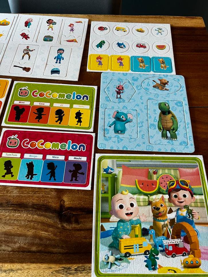 Cocomelon Educatieve Spelletjes Collectie, Kinderen en Baby's, Speelgoed | Kinderpuzzels, Gebruikt, 2 tot 4 jaar, Meer dan 50 stukjes