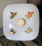 Vintage plafonniere, Ophalen of Verzenden, Glas
