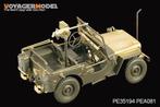 Tamiya Jeep & Voyager update set 1/35 35219 pe35194, Verzenden, Nieuw, 1:32 tot 1:50, Italeri