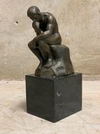 Prachtig bronzen beeldje Rodin “de Denker”., Ophalen of Verzenden, Brons