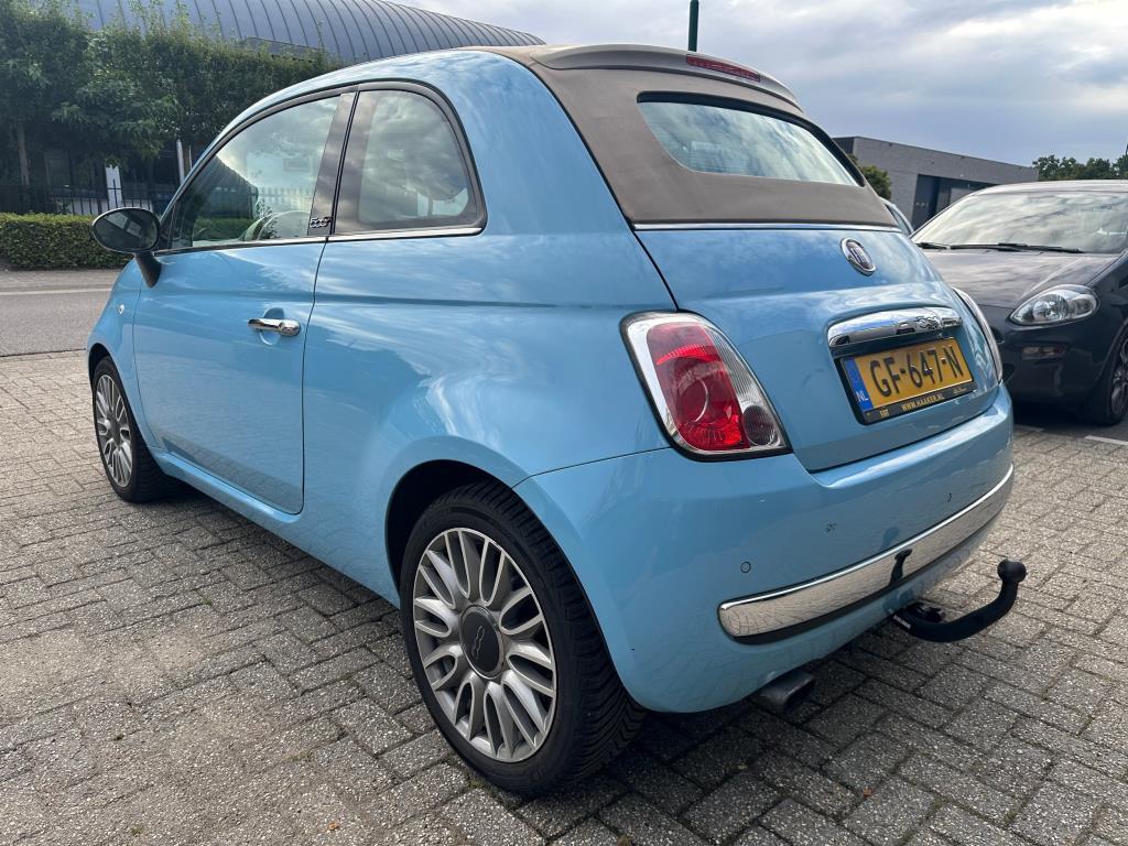 Fiat 500 C 0.9 TwinAir Turbo Cult, Navi, PDC, Clima, Leder,, Auto's, 12 maanden, Euro 6, Bedrijf, Handgeschakeld
