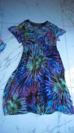 38-40 CAROLINE BISS voile jurk, Maat 38/40 (M), Blauw, Ophalen of Verzenden, Zo goed als nieuw