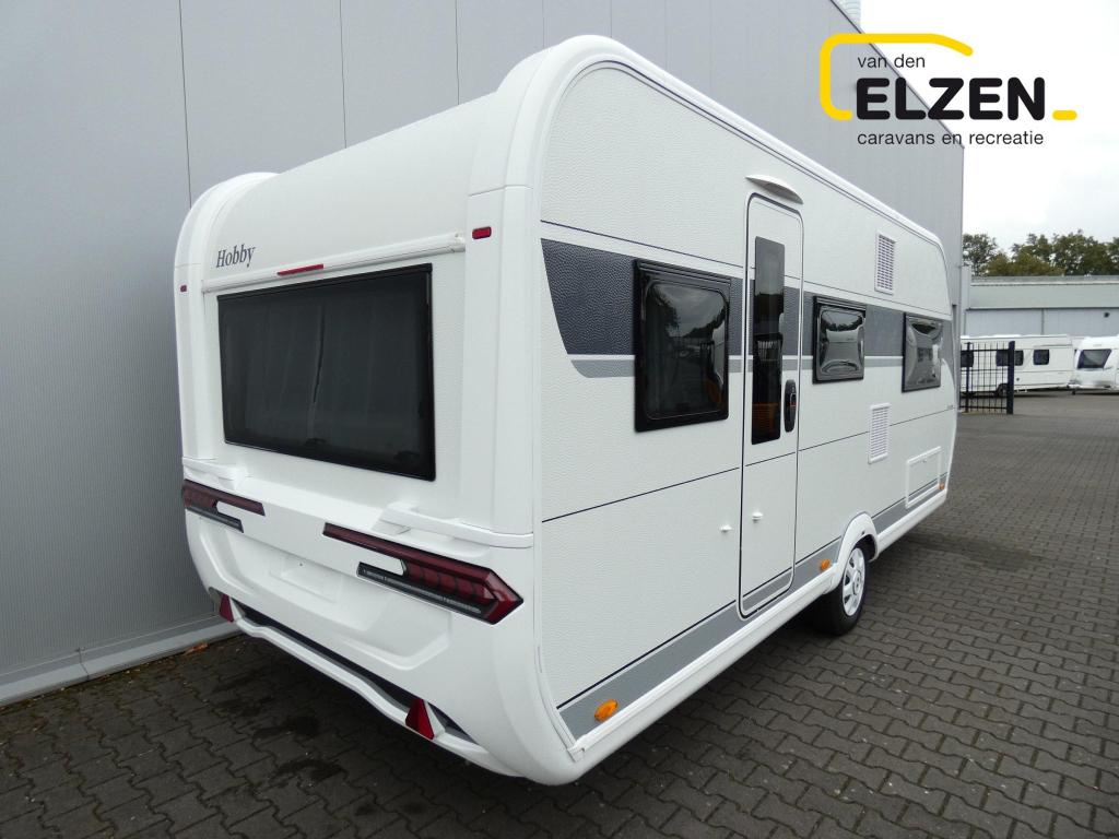 Hobby De Luxe 495 UL Model 2026, incl. opties, Caravans en Kamperen, Rondzit, Hobby, Bedrijf, 5 tot 6 meter