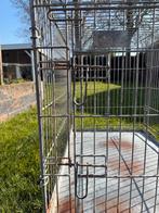 Stalen honden bench, Ophalen of Verzenden, Gebruikt