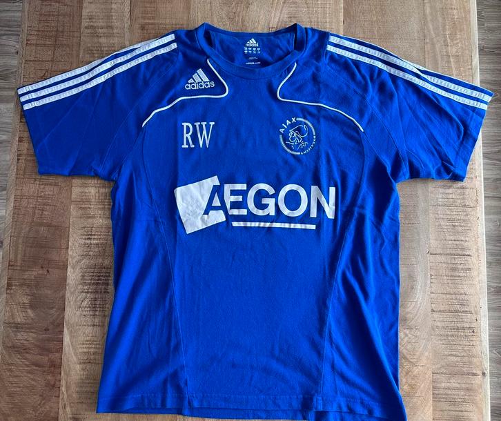 Ajax Technische Staf shirt Rob Witschge, Verzamelen, Sportartikelen en Voetbal, Gebruikt, Shirt, Ajax, Ophalen of Verzenden