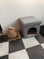 Hokje voor kat of poes met krab paal en kattenluik nieuw, Ophalen, Nieuw