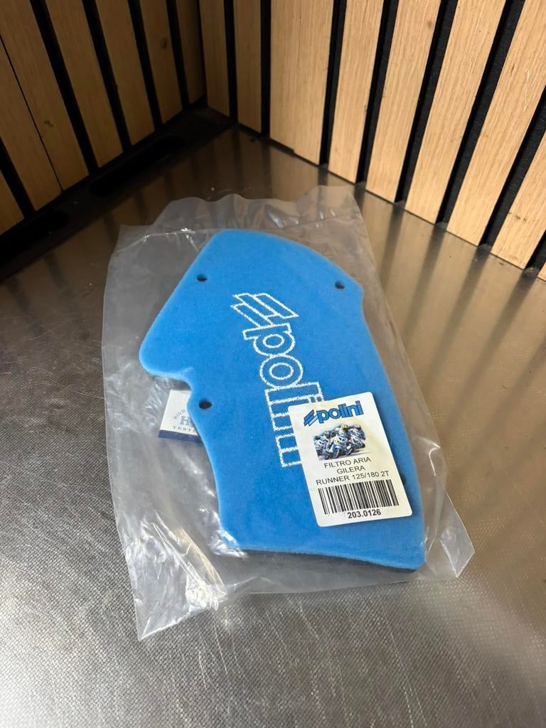 Gilera runner 125cc - 180cc polini luchtfilter element, Ophalen