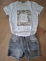 Leuk zomersetje voor meiden - Maat 164, Kinderen en Baby's, Kinderkleding | Maat 164, Meisje, Ophalen of Verzenden, Zo goed als nieuw